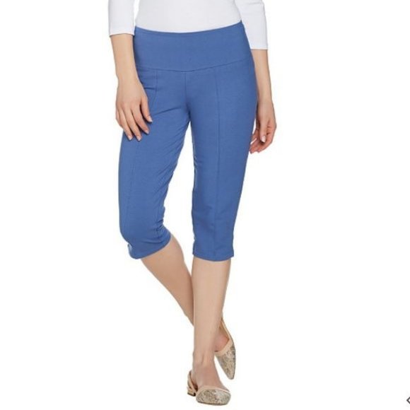Women with Control Pants - Women with Control Petite Tummy Control Pedal Pushers 457